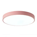 Nordic Macaron Round LED Ceiling Light