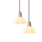 Romantic Flower Travertine Pendant Light
