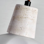 Romantic Flower Travertine Pendant Light