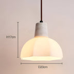 Romantic Flower Travertine Pendant Light