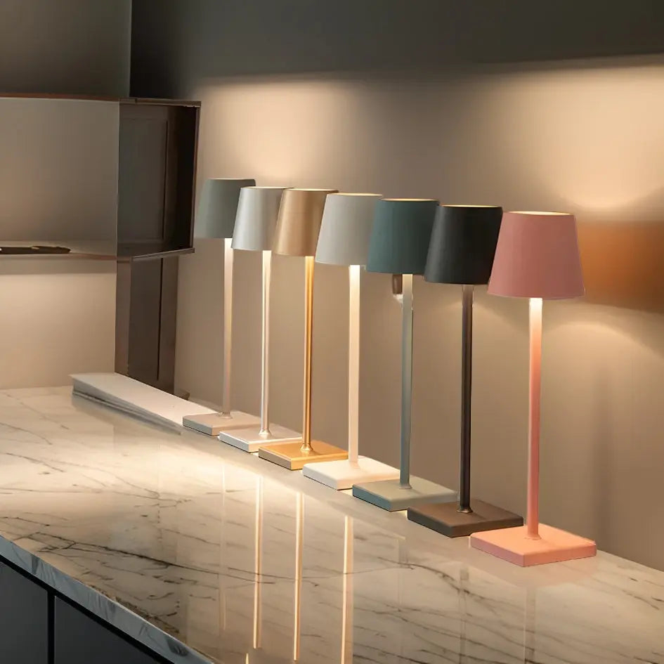 Nordia Light Scandinavian Aluminum Cordless LED Table Lamp