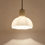 Romantic Flower Travertine Pendant Light