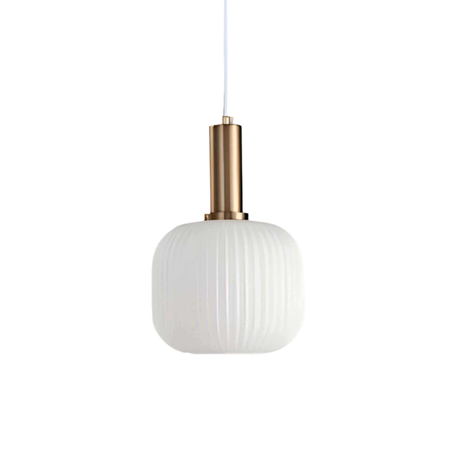 Nordic Colorful Glass Retro Pendant Light