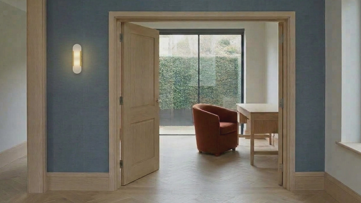 Sollie product film: Nordic Alabaster Natural Wall Light