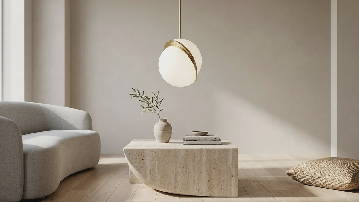 Sollie product film: Nordic Crescent Pendant Light