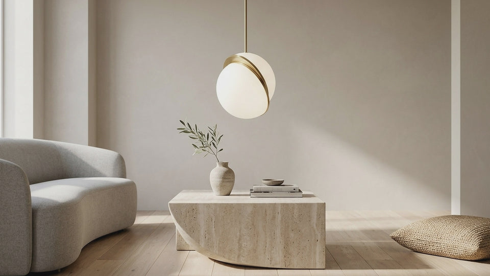 Sollie product film: Nordic Crescent Pendant Light