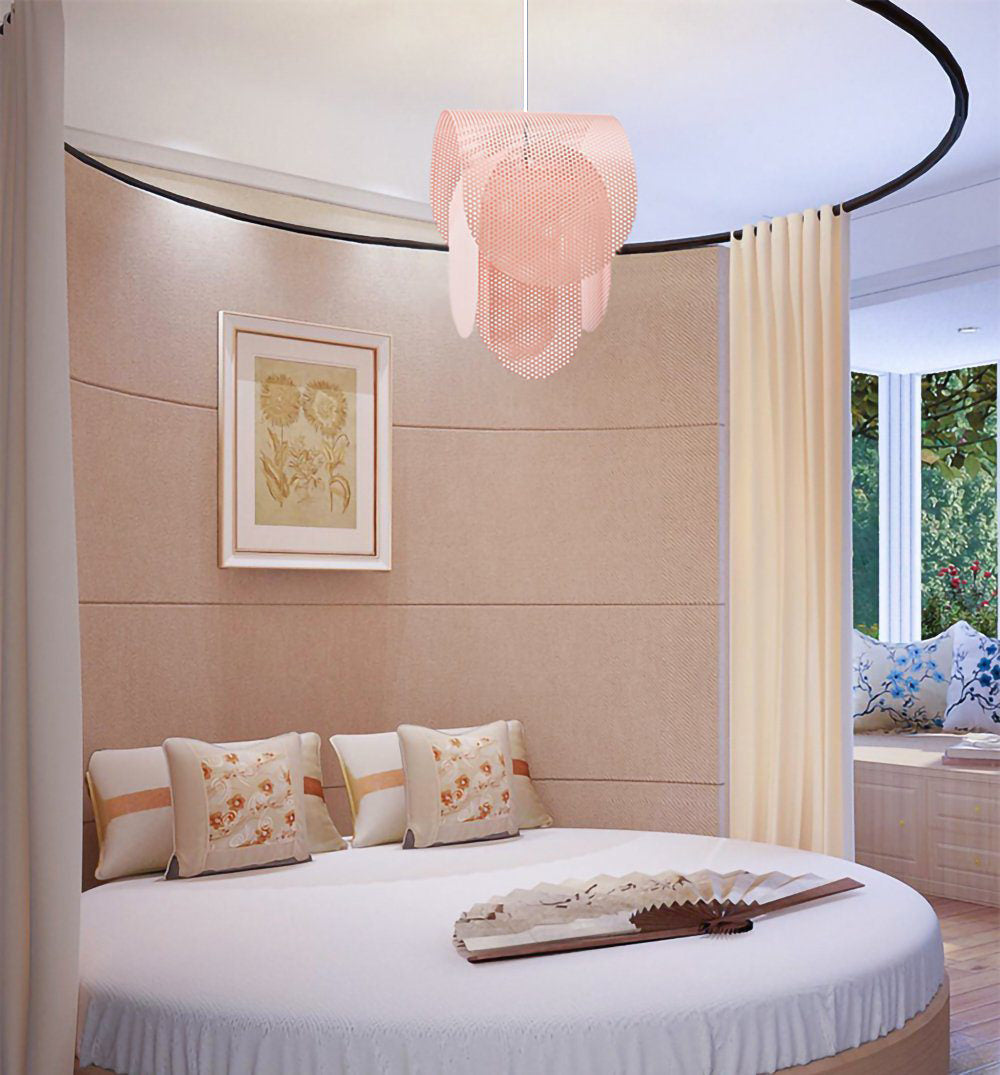Perforated Metal Pendant Light