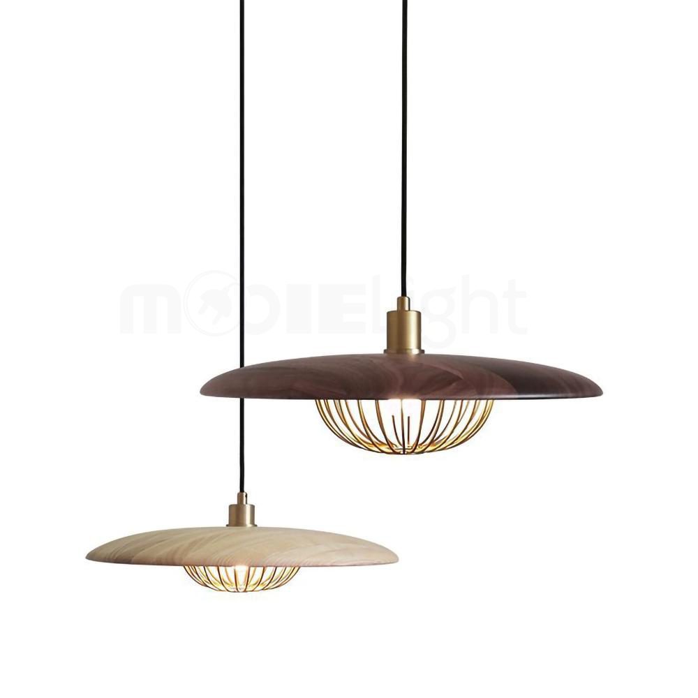 Wooden Metal Nordic Kasa Pendant Light
