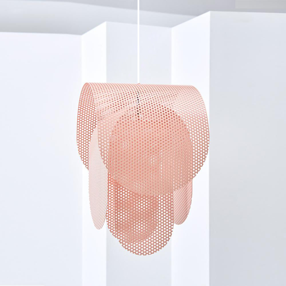 Perforated Metal Pendant Light