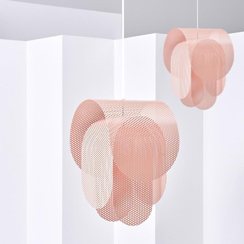 Perforated Metal Pendant Light