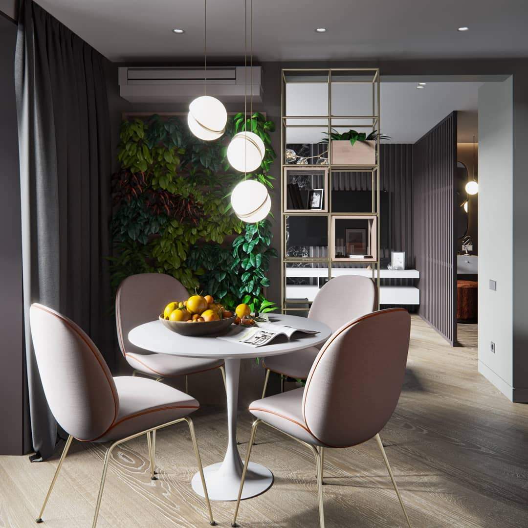 Nordic Crescent Pendant Light