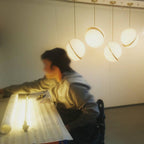 Nordic Crescent Pendant Light