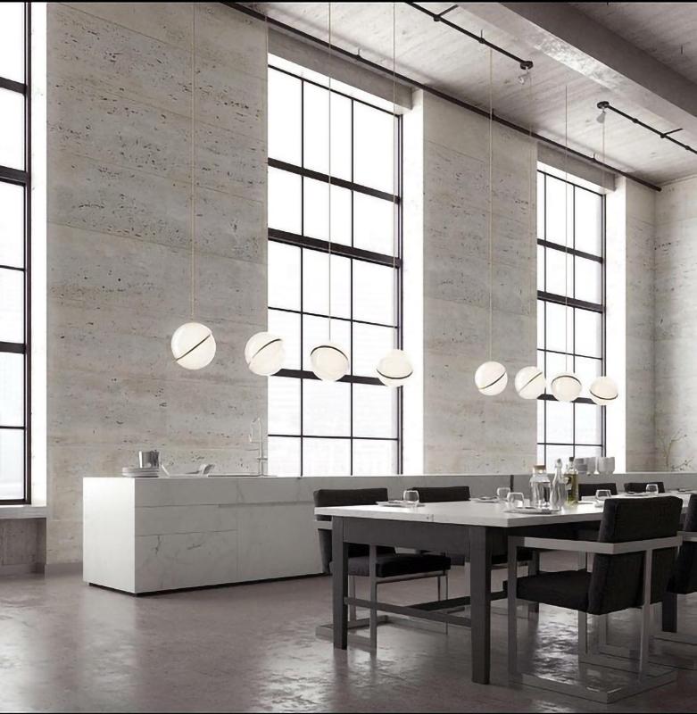 Nordic Crescent Pendant Light