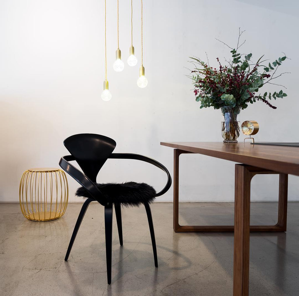 Nordic Design Crystal Bulb Pendant Light