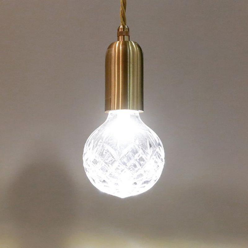 Nordic Design Crystal Bulb Pendant Light