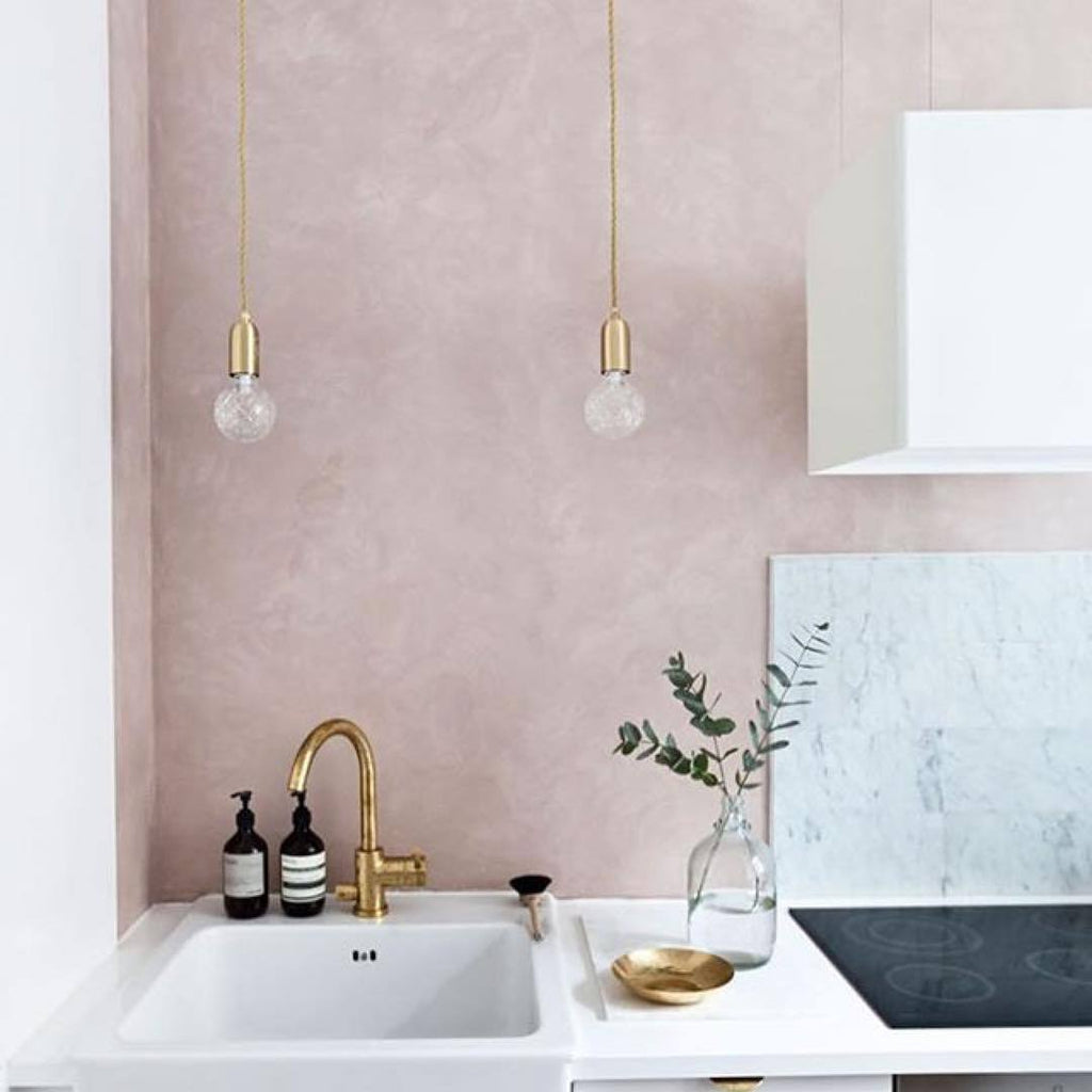 Nordic Design Crystal Bulb Pendant Light
