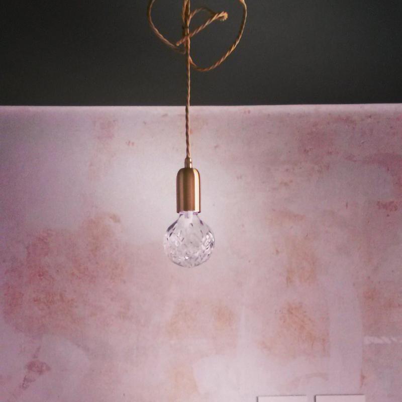 Nordic Design Crystal Bulb Pendant Light