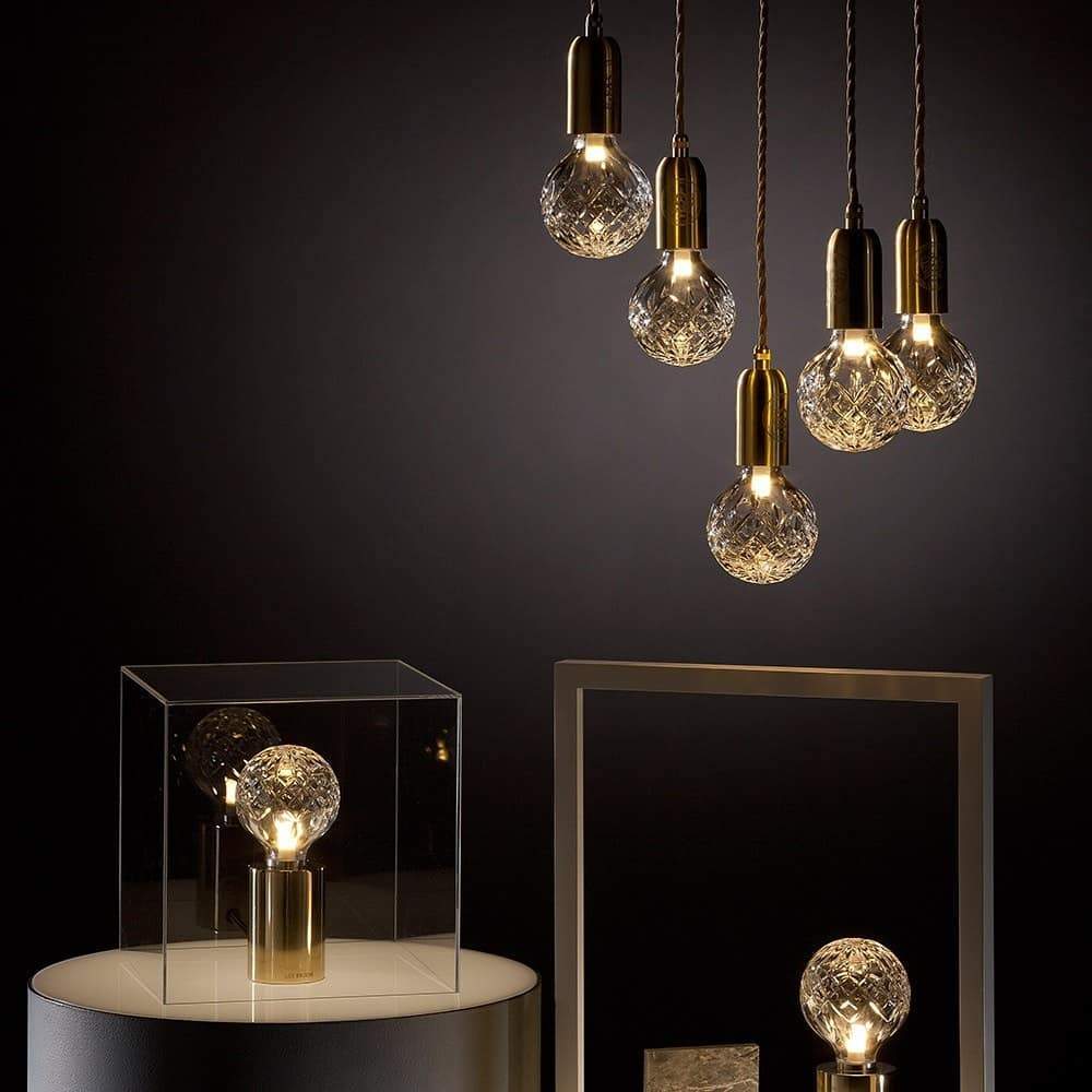 Nordic Design Crystal Bulb Pendant Light
