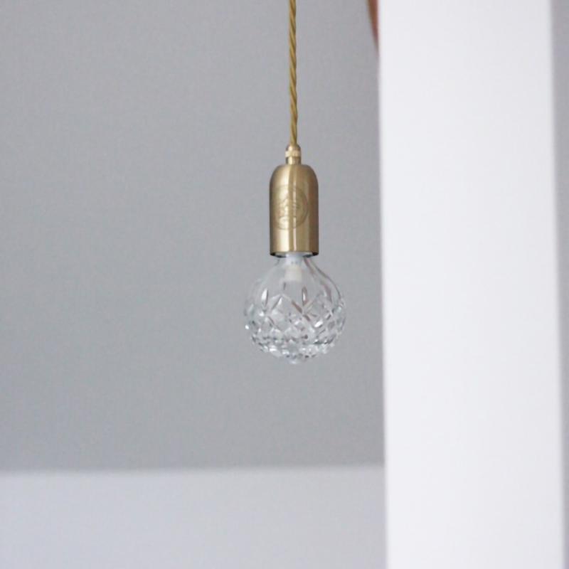 Nordic Design Crystal Bulb Pendant Light