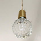 Nordic Design Crystal Bulb Pendant Light