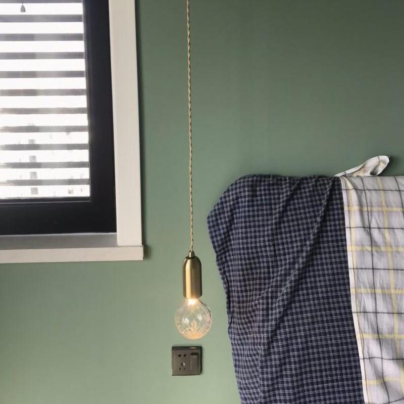 Nordic Design Crystal Bulb Pendant Light
