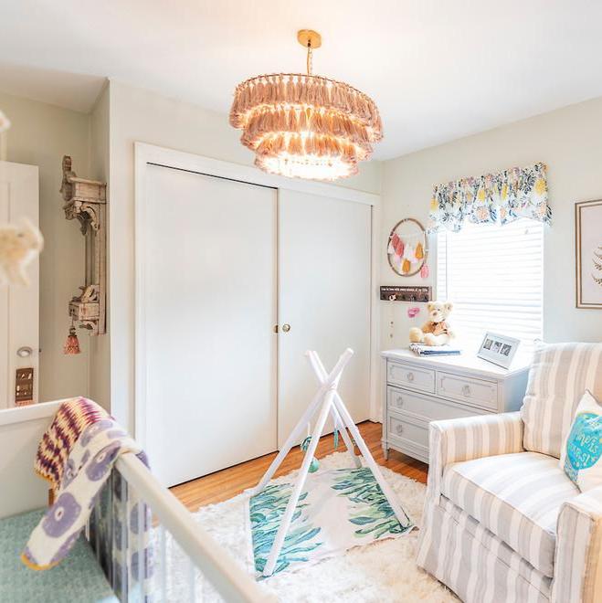 Fabric Tassel Bohemian chandelier Light