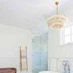 Fabric Tassel Bohemian chandelier Light