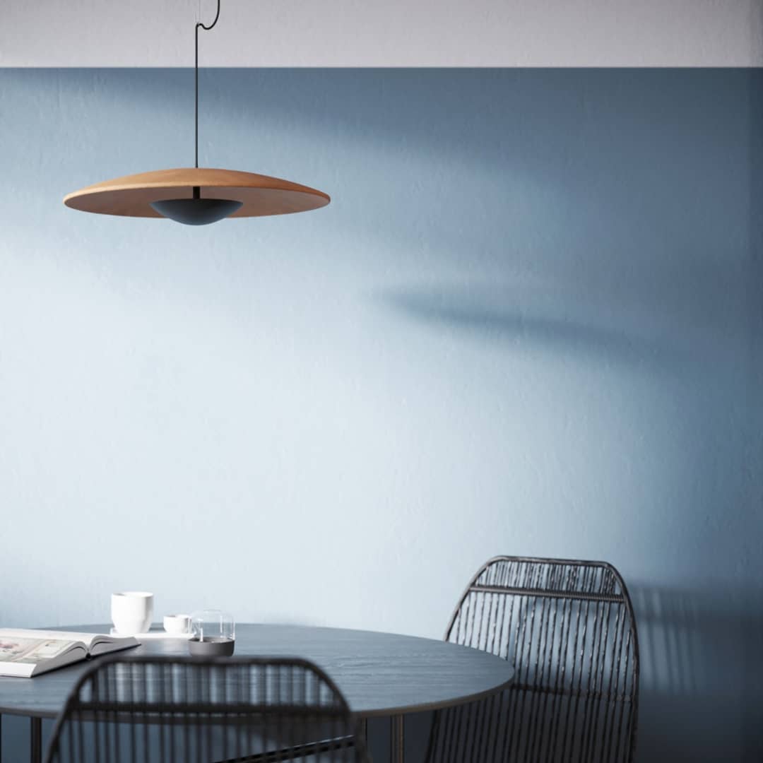 Ginger Nordic Metal Pendant Light