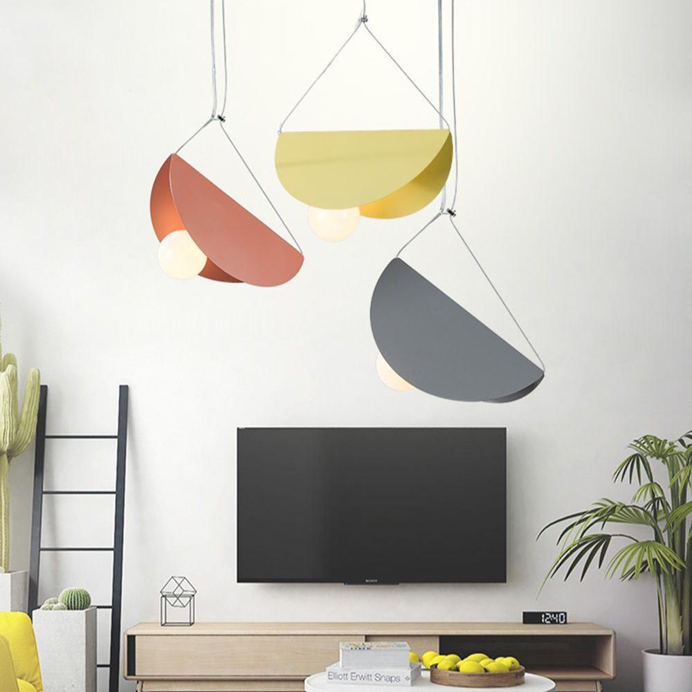 Nordic Minimalist Floating Glider Pendant Light