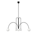 Nordic Gran Finale Nordic White Glass Metal Pendant Light