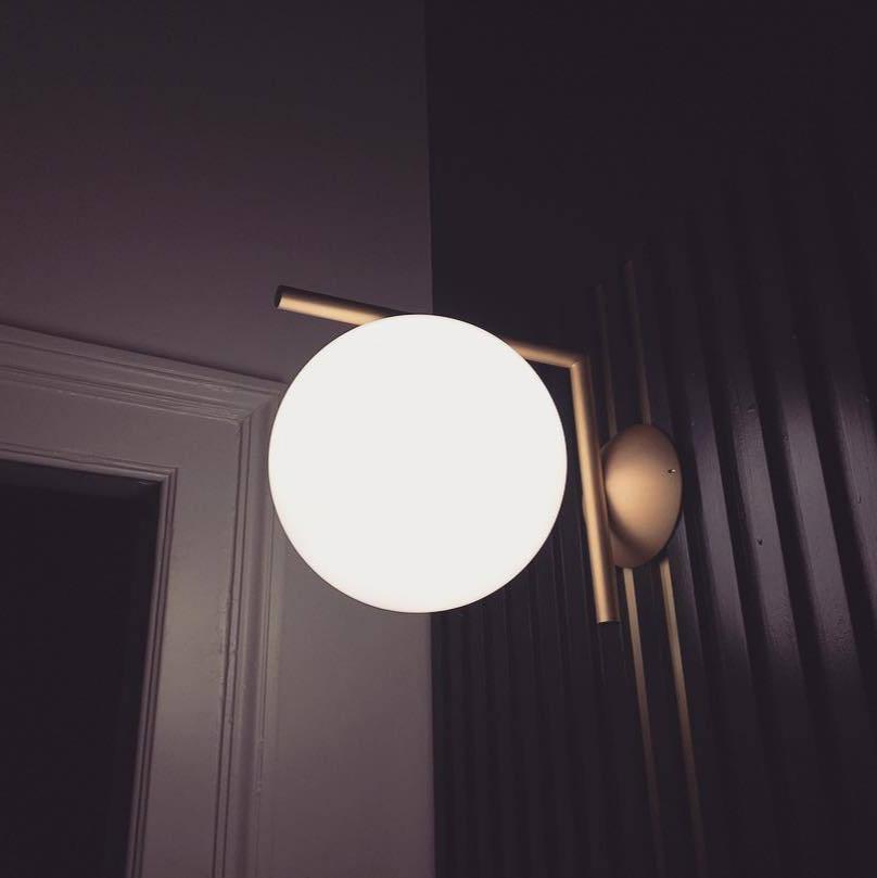 Nordic Glass Ball Wall Light
