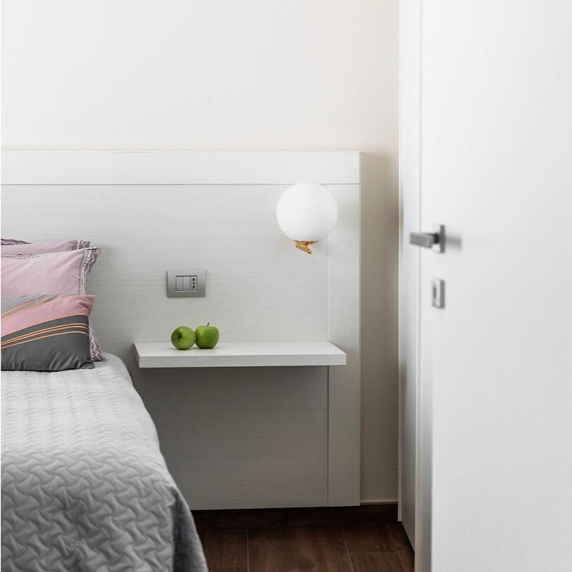 Nordic Glass Ball Wall Light