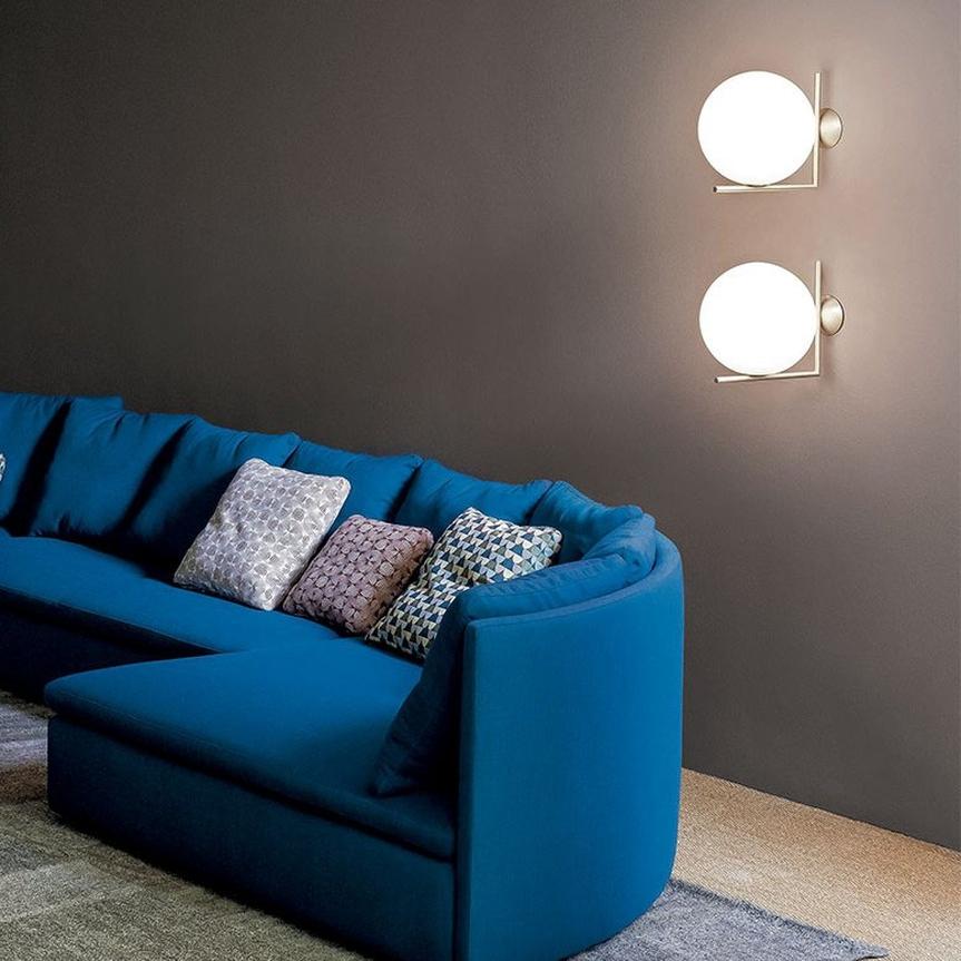 Nordic Glass Ball Wall Light
