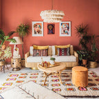 Fabric Tassel Bohemian chandelier Light