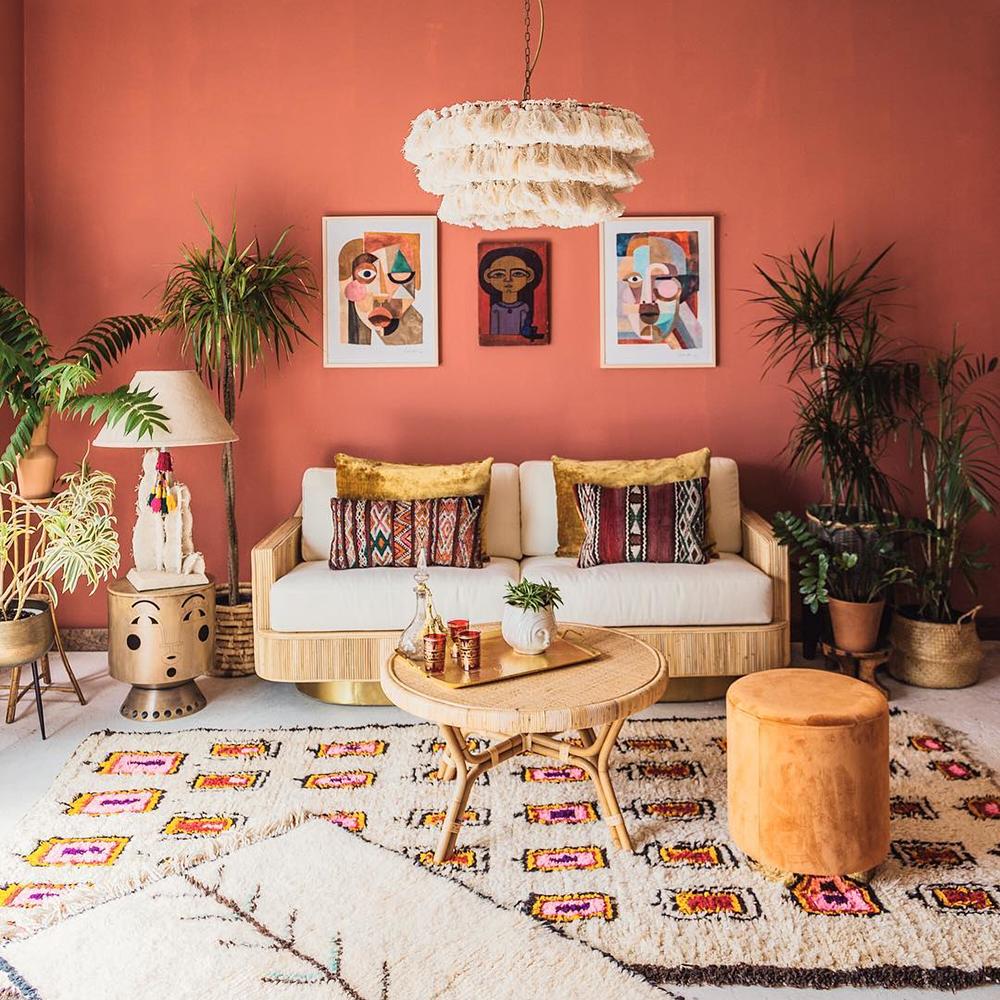 Fabric Tassel Bohemian chandelier Light