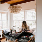 Fabric Tassel Bohemian chandelier Light