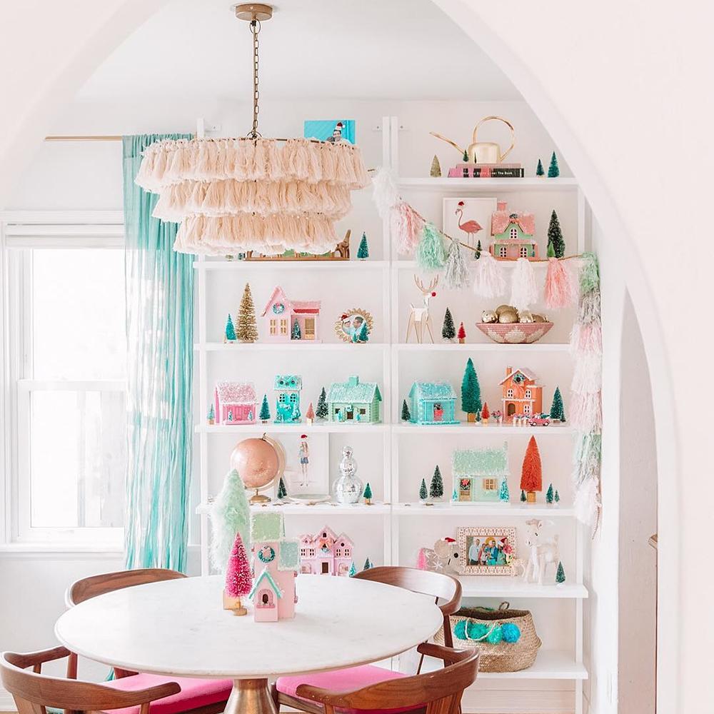 Fabric Tassel Bohemian chandelier Light