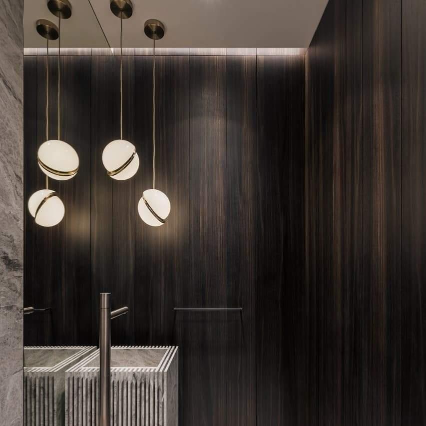Nordic Crescent Pendant Light