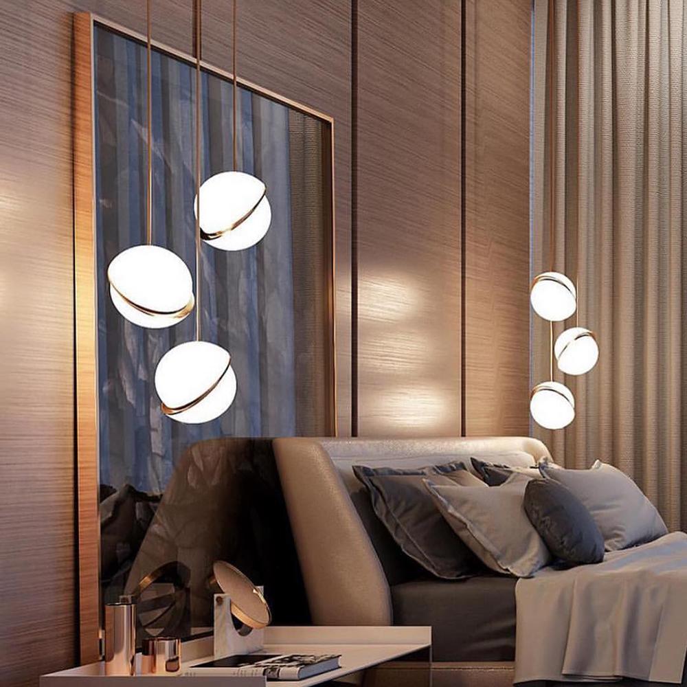 Nordic Crescent Pendant Light