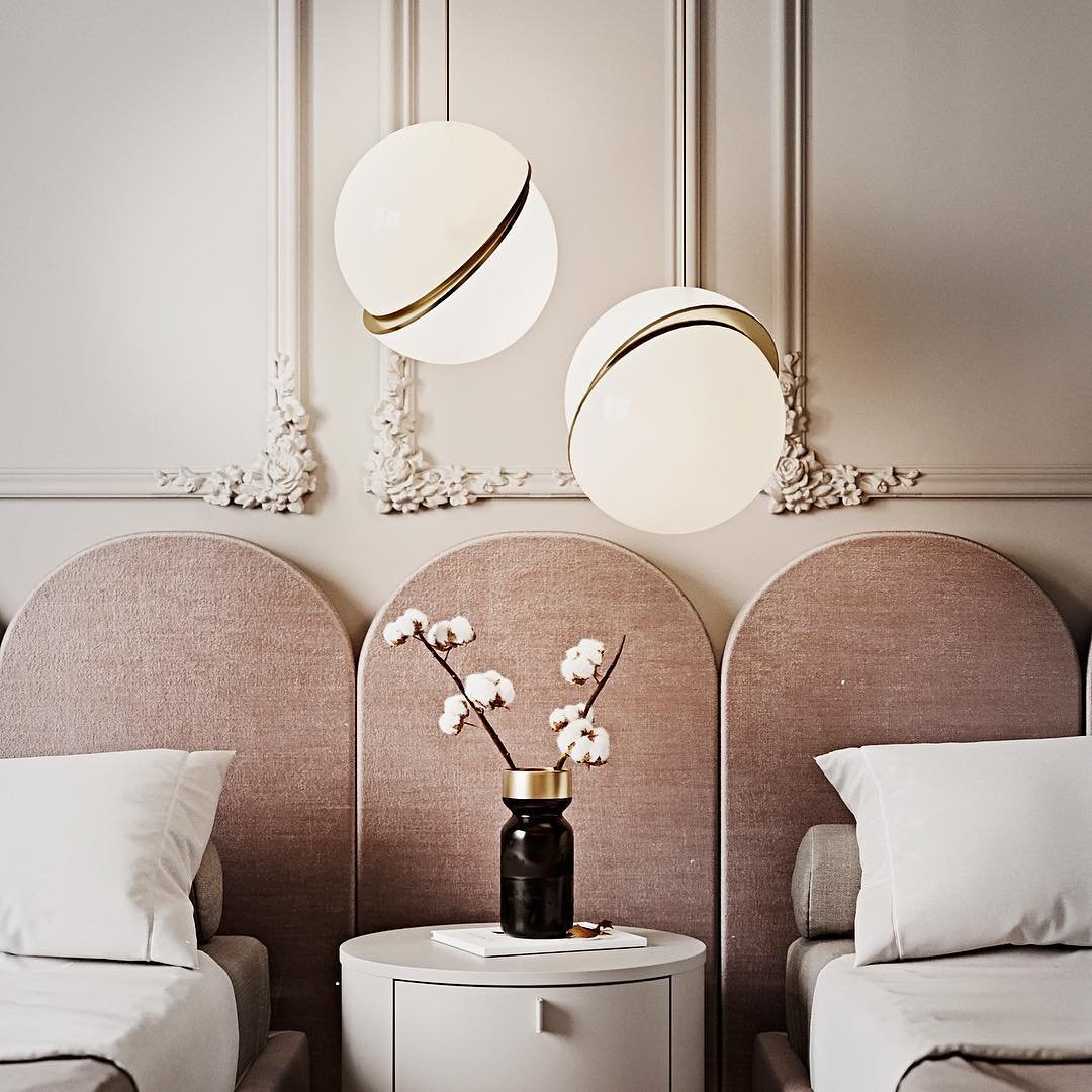 Nordic Crescent Pendant Light