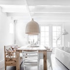 Nordic Rustic Rattan Pendant Light