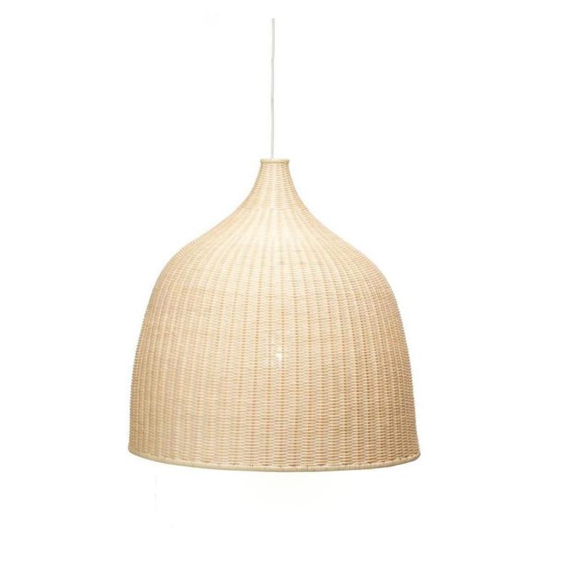 Nordic Rustic Rattan Pendant Light