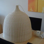 Nordic Rustic Rattan Pendant Light