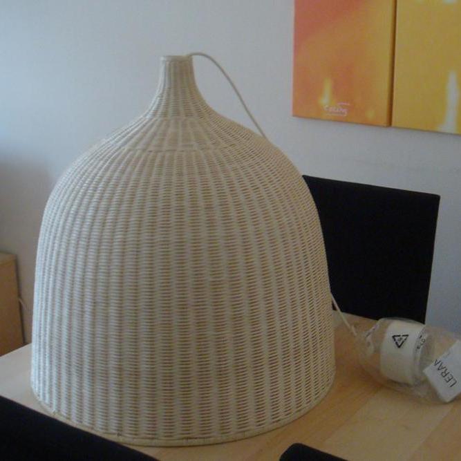 Nordic Rustic Rattan Pendant Light