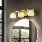 Silas Milk Vanity Glass Modern Wall Light