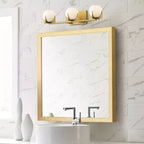 Silas Milk Vanity Glass Modern Wall Light