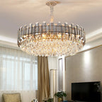 Nordic Crystal Tiered Chandelier