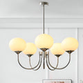 Marshmallow Modern Glass Chandelier