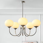 Marshmallow Modern Glass Chandelier