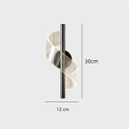 Nordic Spiral Acrylic Wall Light